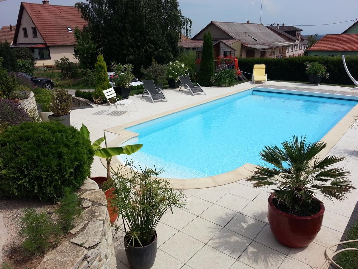 Au Coeur Du Vignoble Bed & Breakfast Orschwiller Ngoại thất bức ảnh
