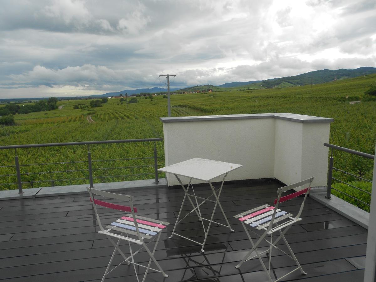 Au Coeur Du Vignoble Bed & Breakfast Orschwiller Ngoại thất bức ảnh
